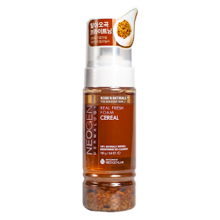 Пінка-мус для вмивання з рисовою водою Neogen Dermalogy Real Fresh Foam Cereal 160ml