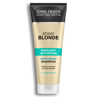 Шампунь увлажняющий для светлых волос John Frieda Sheer Blonde Highlight Activating Moisturising