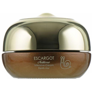 Омоложуючий крем з муцином равлика FarmStay Escargot Noblesse Intensive Cream 50ml