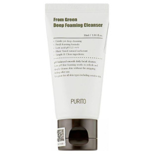 Пенка для умывания с центелой и зеленым чаем Purito From Green Deep Foaming Cleanser 150ml