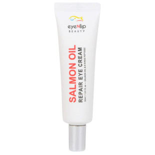 Крем живильний з пептидами та олією для повік Eyenlip SALMON OIL REPAIR EYE CREAM 30ml