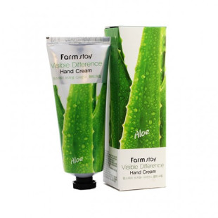 Увлажняющий крем с алоэ вера для рук Visible Differerce Hand Cream Aloe 100ml