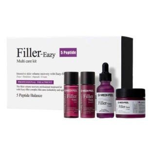 Лифтинг набор с эффектом филера Medi-Peel Eazy Filler Multi Care Kit тонер (30ml), эмульсия (30ml), с