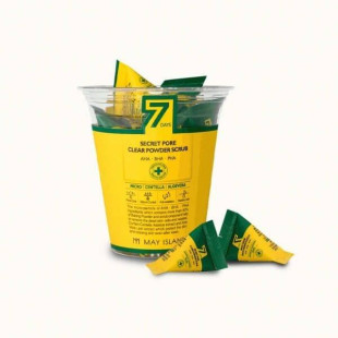 Скраб глубоко очищает для обновления кожи с центелой и кислотами AHA/BHA/PHA May Island 7 Days Secre (12шт * 5ml)