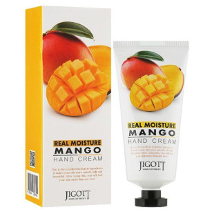 Увлажняющий крем для рук с экстрактом Манго Jigott Real Moisture Mango Hand Cream 100ml