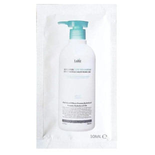 Профессиональный Кератиновый Безсульфатный Шампунь La"dor Keratin LPP Shampoo 10ml