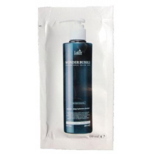 Шампунь подвійної дії для зволоження та об'єму La"dor Wonder Bubble Shampoo 10ml