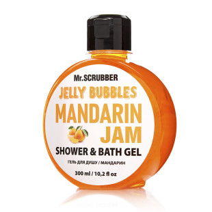 Гель для душу Mandarin Mr.Scrubber Jelly Bubbles Shower Bath Gel, 300ml