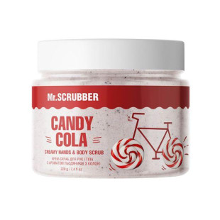 Крем-скраб для рук и тела Mr.SCRUBBER с ароматом леденцов с кругом Candy Cola