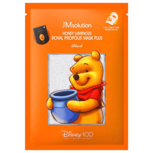 Антивікова тканинна маска для обличчя JMSOLUTION HONEY LUMINOUS ROYAL PROPOLIS MASK PLUS DISNEY100
