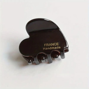 Заколка для волосся NYU.NYU France hair clip Heart Brown