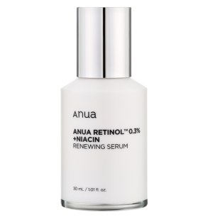 Обновляющая сыворотка с ниацинамидом Anua Nano Retinol 0.3% + Niacin Renewing Serum 30ml