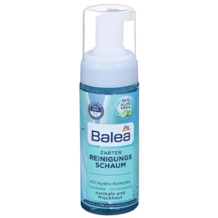 Пінка для очищення нормальної та комбінованої шкіри обличчя Balea Reinigungs Schaum Zarter 150 ml