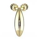Компактний роликовий масажер для підтяжки обличчя WELLDERMA Face Lifting Compact Roller Gold, фото 4