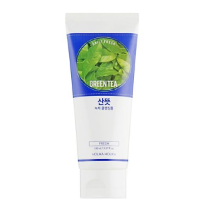 Пенка для умывания HOLIKA DAILY FRESH GREENTEA CLEANSING FOAM 150ml