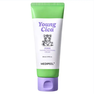 Успокаивающий крем для чувствительной кожи Medi-Peel Young Cica PDRN Trouble Soothing Cream 80ml