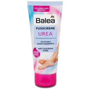Крем для сухой кожи ног 10% уреа – мочевины Balea Urea Fusscreme 100 ml