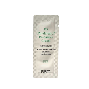 Крем для обличчя вiдновлюючий з пантенолом тестер Purito B5 Panthenol Re-Barrier Cream Pantenol 1ml
