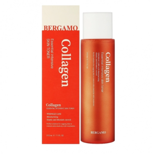 Тонер Bergamo Collagen Essential Intensive Skin Toner 210мл