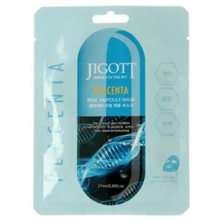 Ампульная маска с фито-плацентой Jigott Placenta Real Ampoule Mask 27ml