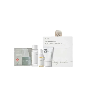 Набір мініатюр з екстрактом гуттуїнії Anua Heartleaf Soothing Trial Kit