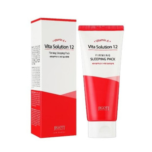 Ночная подтягивающая маска для лица Jigott Vita Solution 12 Firming Sleeping Pack 180ml