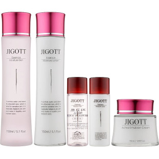 Набор для ухода за лицом Jigott Essence Moisture Skin Care 3 SET 410ml