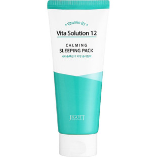 Ночная успокаивающая маска для лица Jigott Vita Solution 12 Calming Sleeping Pack 180ml