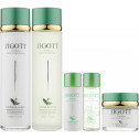 Набор для ухода за лицом с экстрактом зеленого чая Jigott Well-being Green Tea Skin Care 3Set 410 ml, фото 4