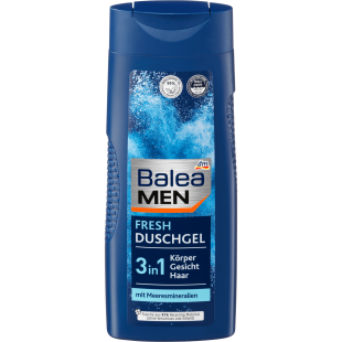 Мужской освежающий гель для душа Balea Fresh Duschgel Men 300 ml