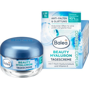 Дневной крем для лица Balea Anti Falten Beauty Hyaluron LSF 15, 50 мл 
