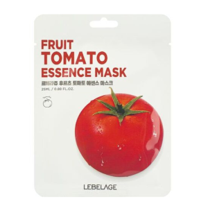 Тканевая маска для лица Lebelage FRUIT TOMATO ESSENCE MASK 25ml
