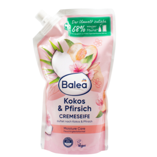 Жидкое крем-мыло Персик и кокос Balea 500 мл (запаска)