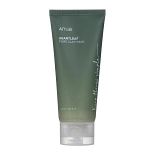 Глиняная маска для лица с экстрактом гуттуинии Anua Heartleaf Pore Clay Pack 100ml