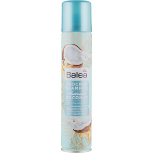 Сухий шампунь для волосся "Гавайський кокос" Balea Hawaiian Coconut Dry Shampoo, 200 ml