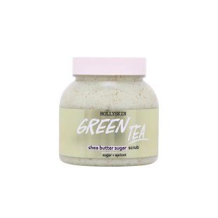 Сахарный скраб с маслом ши и перлитом Green Tea 300 ml/ 350 g
