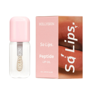 Увлажняющее масло So Lips. Peptide Lip Oil 001. Lemon Glaze 4 ml