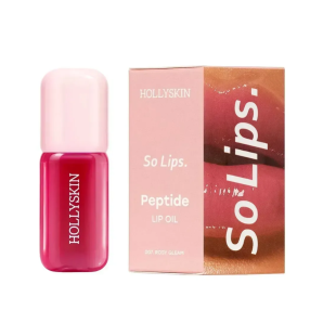 Увлажняющее масло So Lips. Peptide Lip Oil 007. Rosy Gleam 4 ml