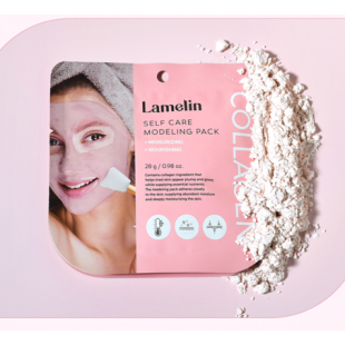 Моделююча маска для обличчя Lamelin Self Care Modeling Pack COLLAGEN 28g