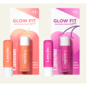 Бальзам для губ Персик Lameline Glow Fit Moisture Lip Balm Peach 4.3g, фото 3