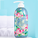 Парфюмированный гель для душа Лотос Jigott Lotus Perfume Body Wash 750ml, фото 3