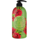 Парфюмированный гель для душа с ароматом розы Jigott Rose Perfume Body Wash 750ml, фото 2