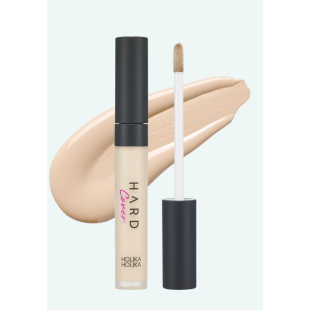 Жидкий консиллер для лица HOLIKA Hard Cover Liquid Concealer 01 Warm Ivory