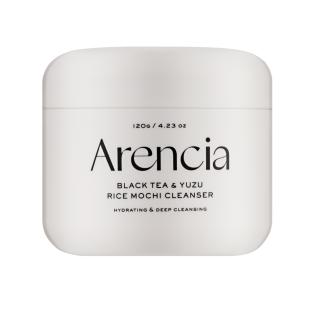 Очищувальний засіб для обличчя ARENCIA Black Tea & Yuzu Rice Mochi Cleanser 120g