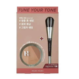 Набор для макияжа лица HOLIKA Tone tuning shading 02warm grown (Brush SET)