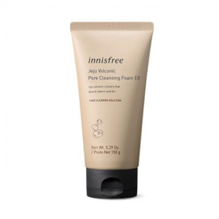 ПІНКА НА ОСНОВІ ВУЛКАНІЧНОЇ ГЛИНИ INNISFREE JEJU VOLCANIC PORE CLEANSING FOAM EX