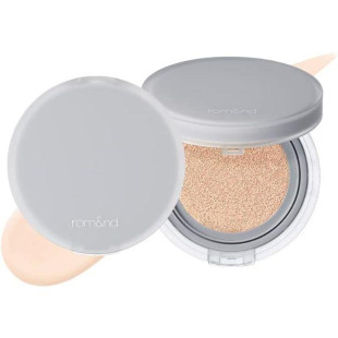 Тональный кушон с матовым финишем в светлом оттенке rom&nd Nu Zero Cushion 01 Porcelain 17 SPF24 P
