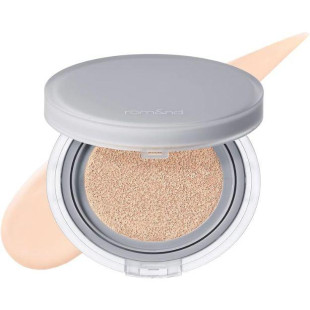 Тональный кушон с матовым финишем в светлом бежевом оттенке rom&nd Nu Zero Cushion 02 Pure 21 SPF