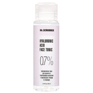 Тонік з гіалуроновою кислотою для обличчя Mr.Scrubber Hyaluronic Acid Face Tonic, 80ml