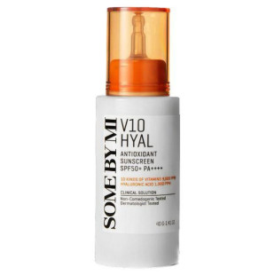 Солнцезащитный санскрин с антиоксидантами SOME BY MI V10 Hyal Antioxidant Sunscreen SPF50+/PA++++ 40
